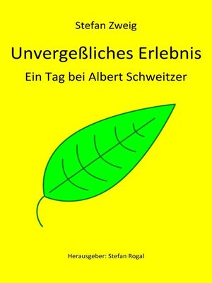 cover image of Unvergeßliches Erlebnis